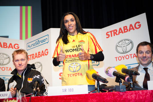 Fotboll, dam, damallsvenskan, Tyresö, presskonferens,