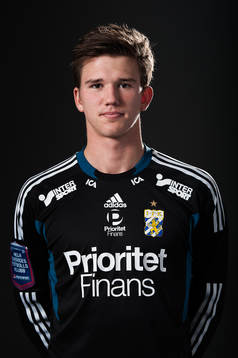August Strömberg, målvakt IFK Göteborg
