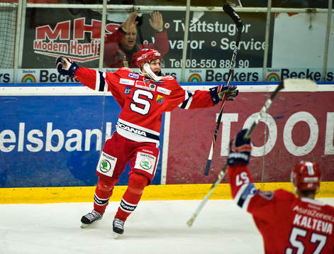 Viktor Lööv, Södertälje, jubel