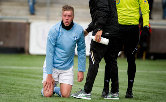 Pontus Jansson, Malmö FF utgick med en lättare