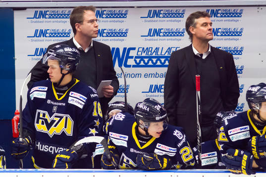 Ulf Dahlén, tränare, , Thomas Ljungbergh, assisterande