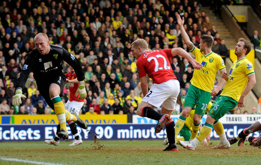 Fotboll, Premier League (Engelsk Liga), Norwich v