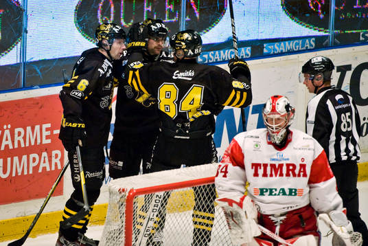 Dick Tärnström, Kent McDonell och Patric Blomdahl, AIK,