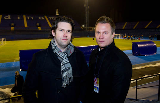 Carl Juborg och Daniel Kristoffersson, journalist Expressen