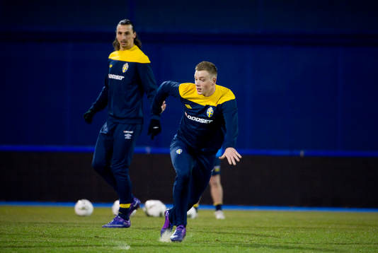 Zlatan Ibrahimovic och John Guidetti