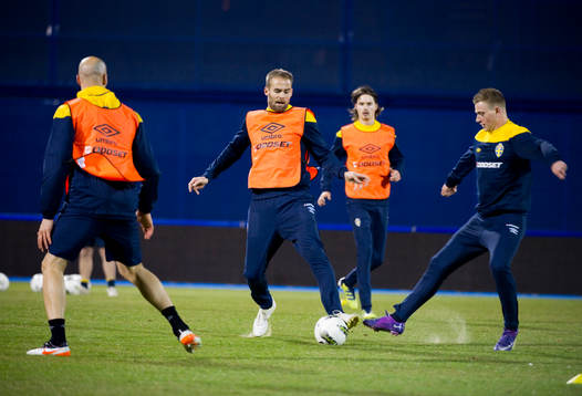 Olof Mellberg och John Guidetti