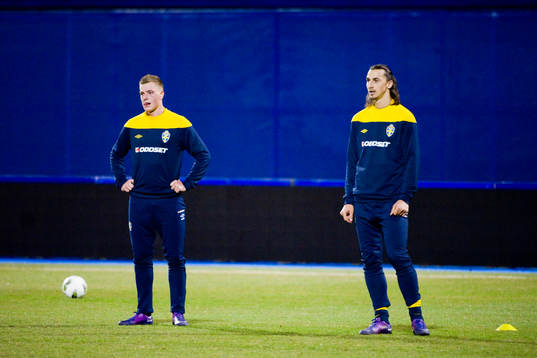 Zlatan Ibrahimovic och John Guidetti