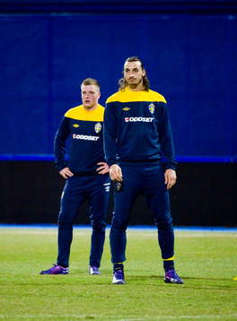 Zlatan Ibrahimovic och John Guidetti