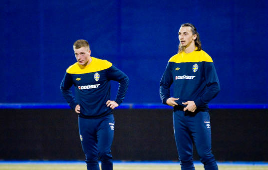 Zlatan Ibrahimovic och John Guidetti
