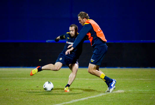 Emir Bajrami och Andreas Granqvist
