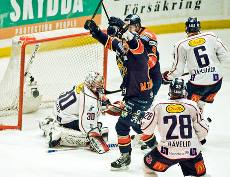Fredrik Norrena, målvakt, Linköping och Mathias