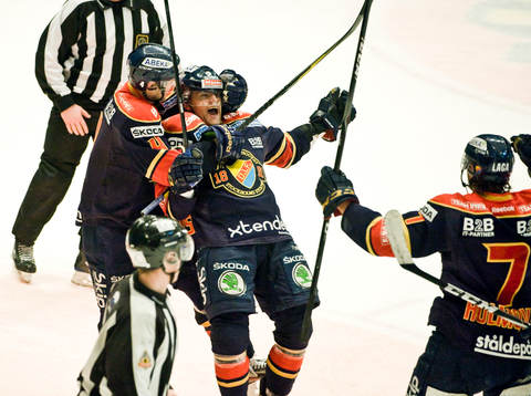 Marcus Nilson och Mathias Tjärnqvist, Djurgården, jubel