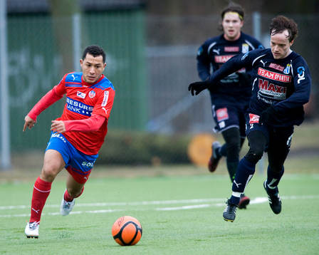Bläddra bland fler bilder av Fotboll, träningsmatch, Kristianstad - Helsingborg