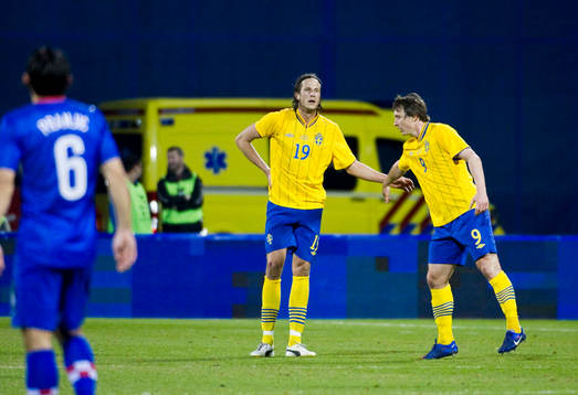 Jonas Olsson och Kim Källström, Sverige