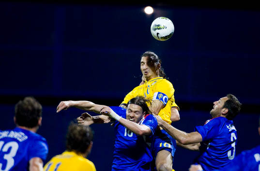 Zlatan Ibrahimovic, Sverige, nickduell