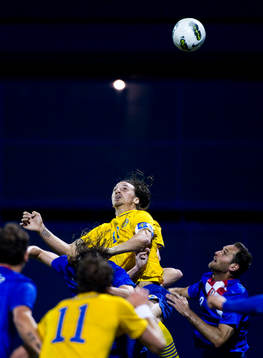 Zlatan Ibrahimovic, Sverige i nickduell