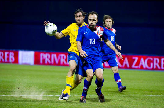 Johan Elmander, Sverige och Gordon, Schildenfeld, Kroatien