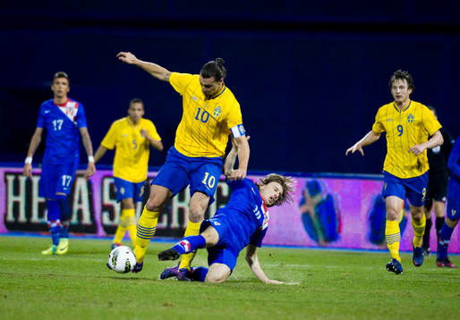 Zlatan Ibrahimovic, Sverige, Luka Modric, Kroatien