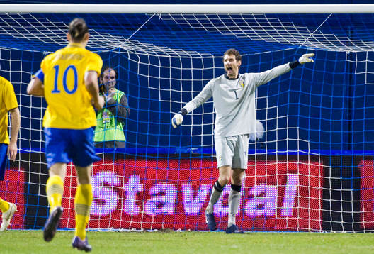 Andreas Isaksson, målvakt Sverige