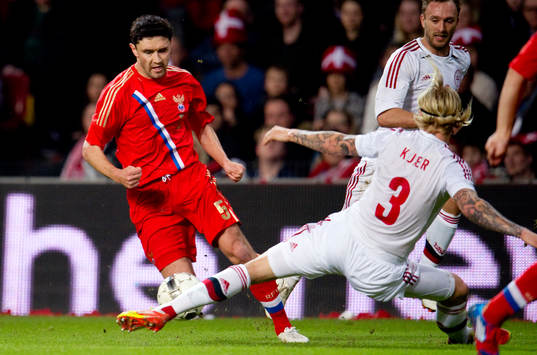 Yuriy Zhirkov, Ryssland, Simon Kjaer, Danmark
