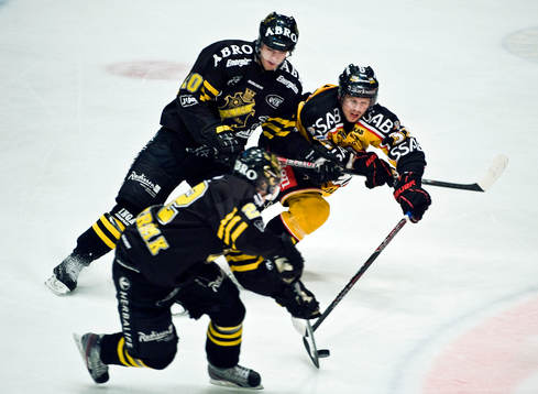 Daniel Bång, AIK och Elias Fälth, Luleå