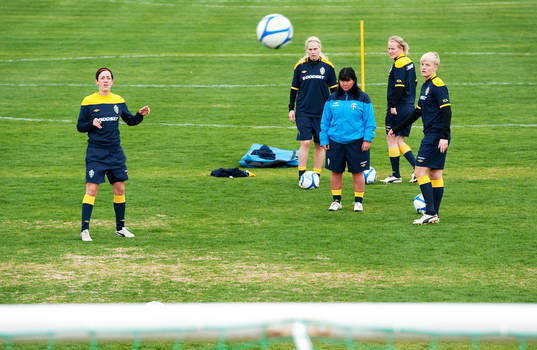 Therese Sjögran, Lisa Dahlkvist, Eija Feodoroff,