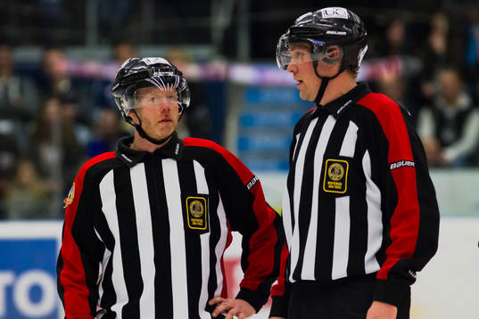 Domare Pehr Claesson och Thomas Andersson