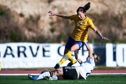 Lotta Schelin, Sverige, Josephine Henning, Tyskland