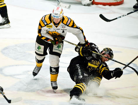 Martin Lundberg, Skellefteå och Christian Sandberg, AIK