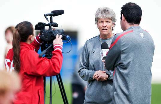 Pia Sundhage, förbundskapten