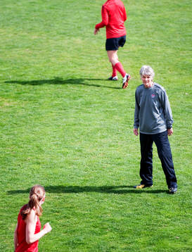 Pia Sundhage, förbundskapten, USA