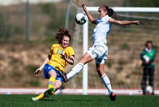 Emma Berglund, Sverige, Alex Morgan, USA