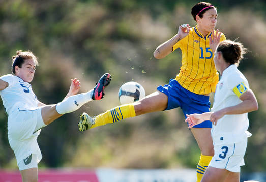 Kelly O'Hara, USA, Therese Sjögran, Sverige