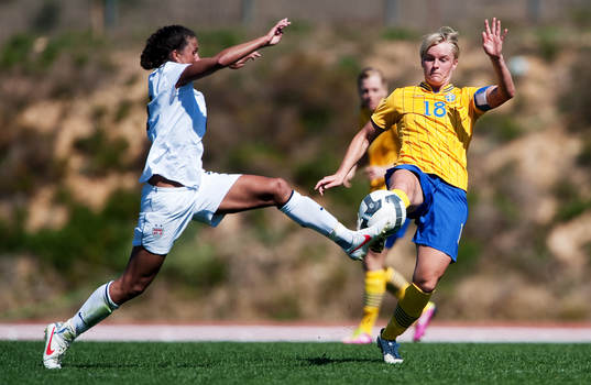 Shannon Boxx, USA, Nilla Fischer, Sverige