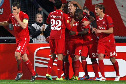 Twente speler Luuk de Jong, Twente, juebl