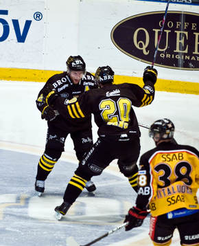Christian Sandberg, AIK, jubel