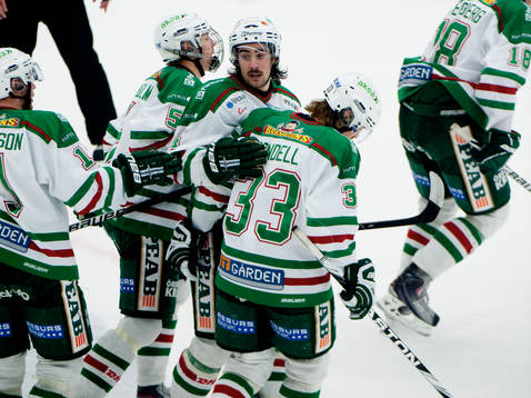 Daniel Sondell, Rögle 1-0. Jubel