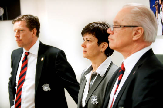 Tom Kellheim, Maria Päärjärvi och Håkan Sigvant,