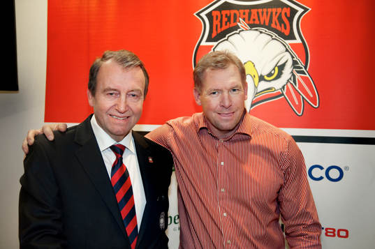 Tommy Qvarfort, styrelseordförande och Patrik Sylvegård