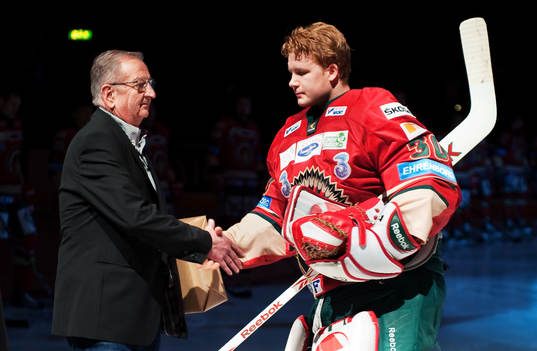 Frederik Andersen, målvakt, Frölunda, nominerad till
