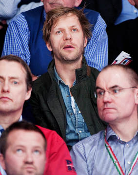 Tomi Kallio, på läktaren