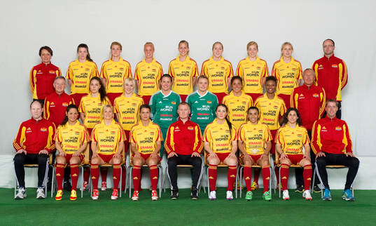 Fotboll, dam, Damallsvenskan, Tyresö, lagbild