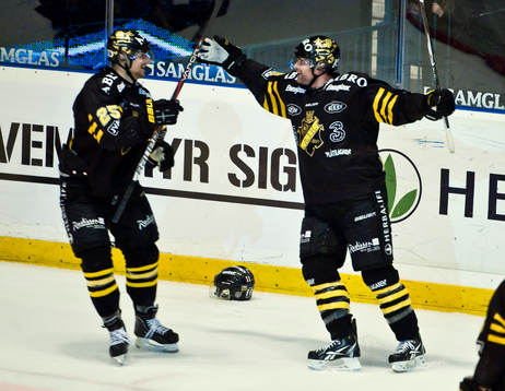 Johannes Salmonsson och Kent McDonell, AIK