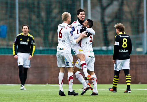 Mikael Torstensson, Nahir Besara och David Durmaz, Assyriska