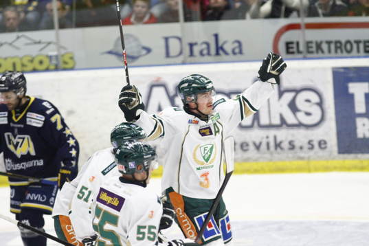 Färjestad, jubel