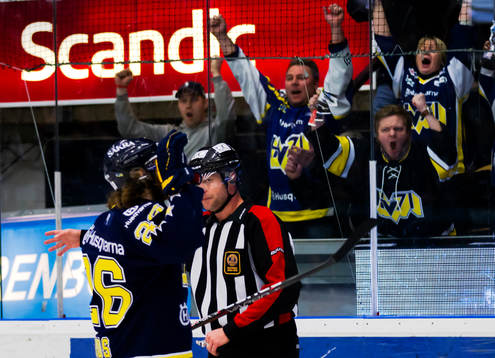 Kamil Piros, HV71 jubel