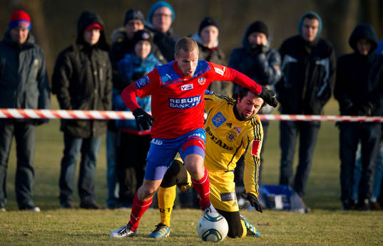 Fotboll, allsvenskan, träningsmatch, Ängelholm -