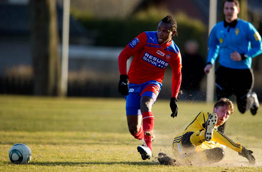 Fotboll, allsvenskan, träningsmatch, Ängelholm -