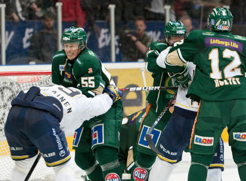 Martin Sevc, Färjestad , Marius Holtet, Färjestad , Jukka