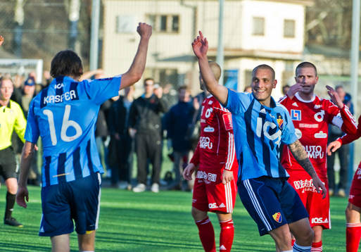 Marc Pedersen och Kasper Hämäläinen, Djurgården (Jubel)